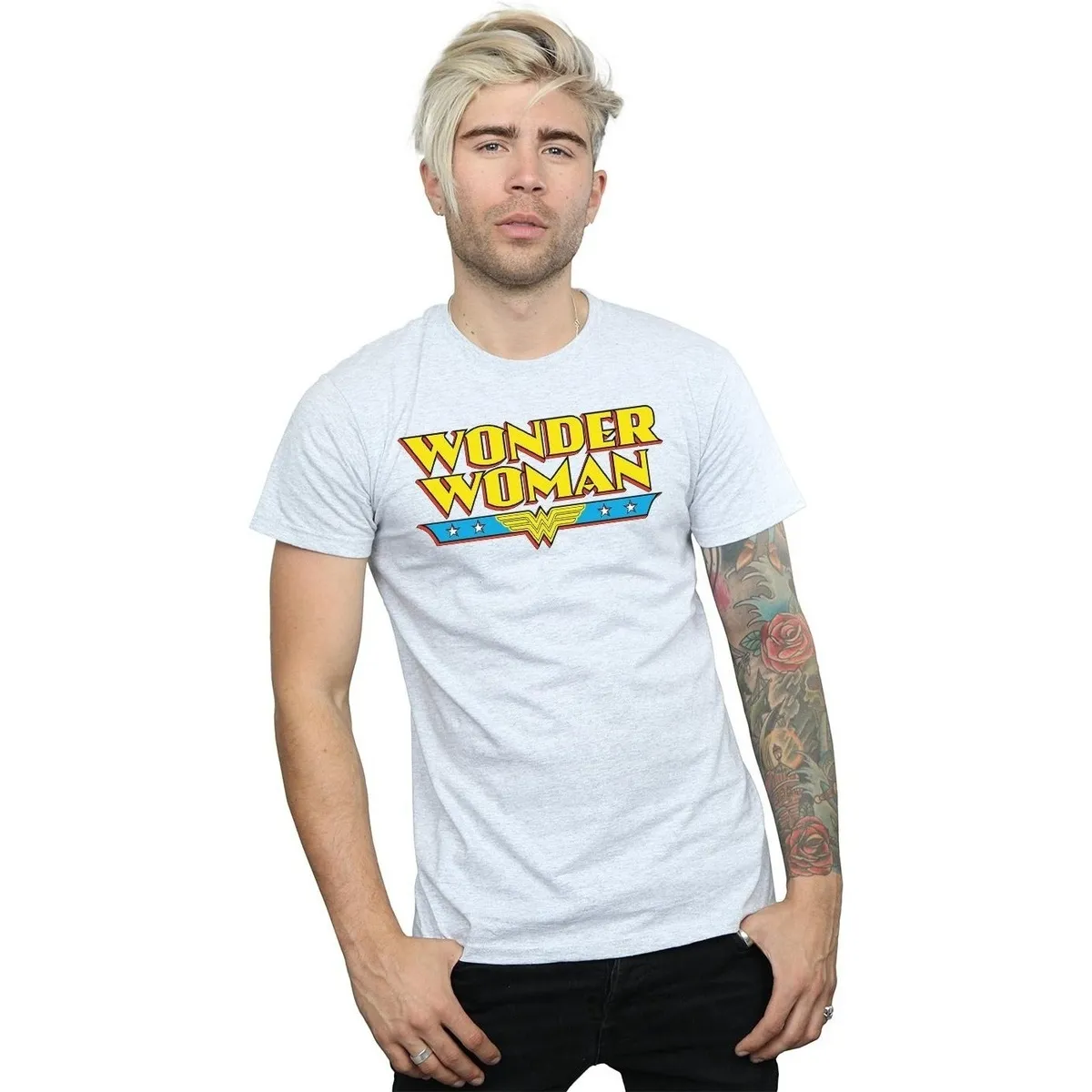 Wonder Woman Text Logo