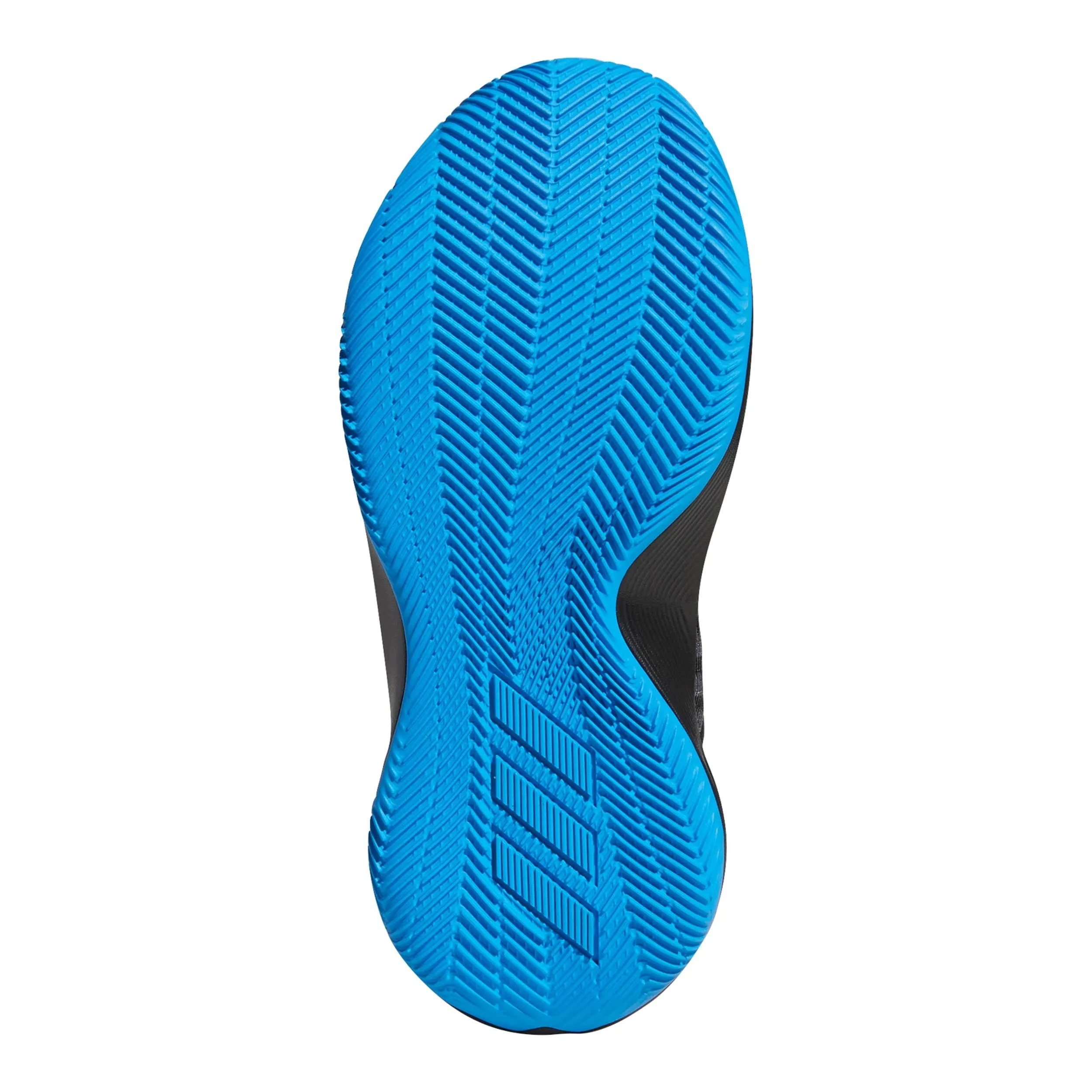 Zapatillas Básquetbol Niño Adidas Pro Elevate Negra/Celeste