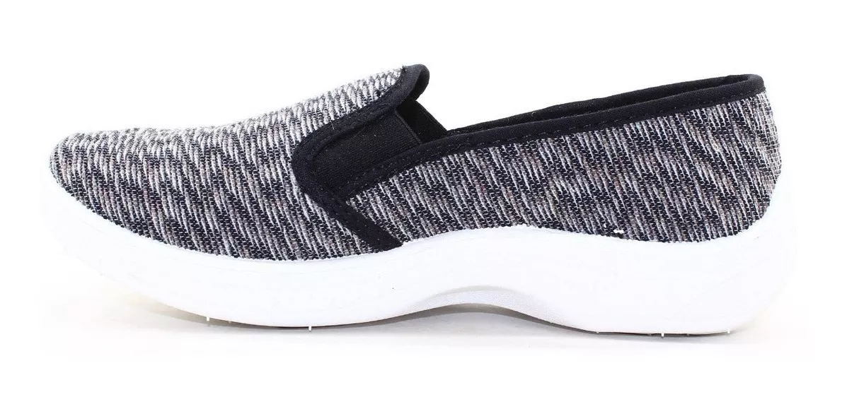 Zapatillas Dama Mujer Pancha Jaspeada Elasticos 490 Carg