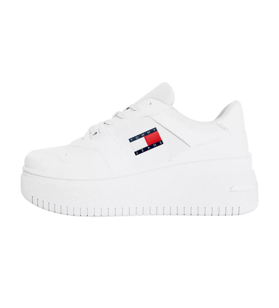 Zapatillas de piel Retro Basket blanco