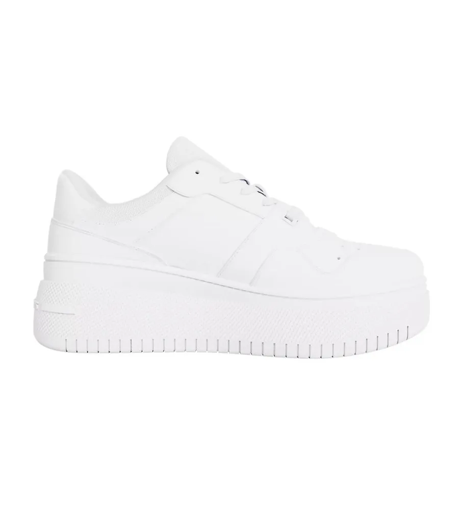 Zapatillas de piel Retro Basket blanco