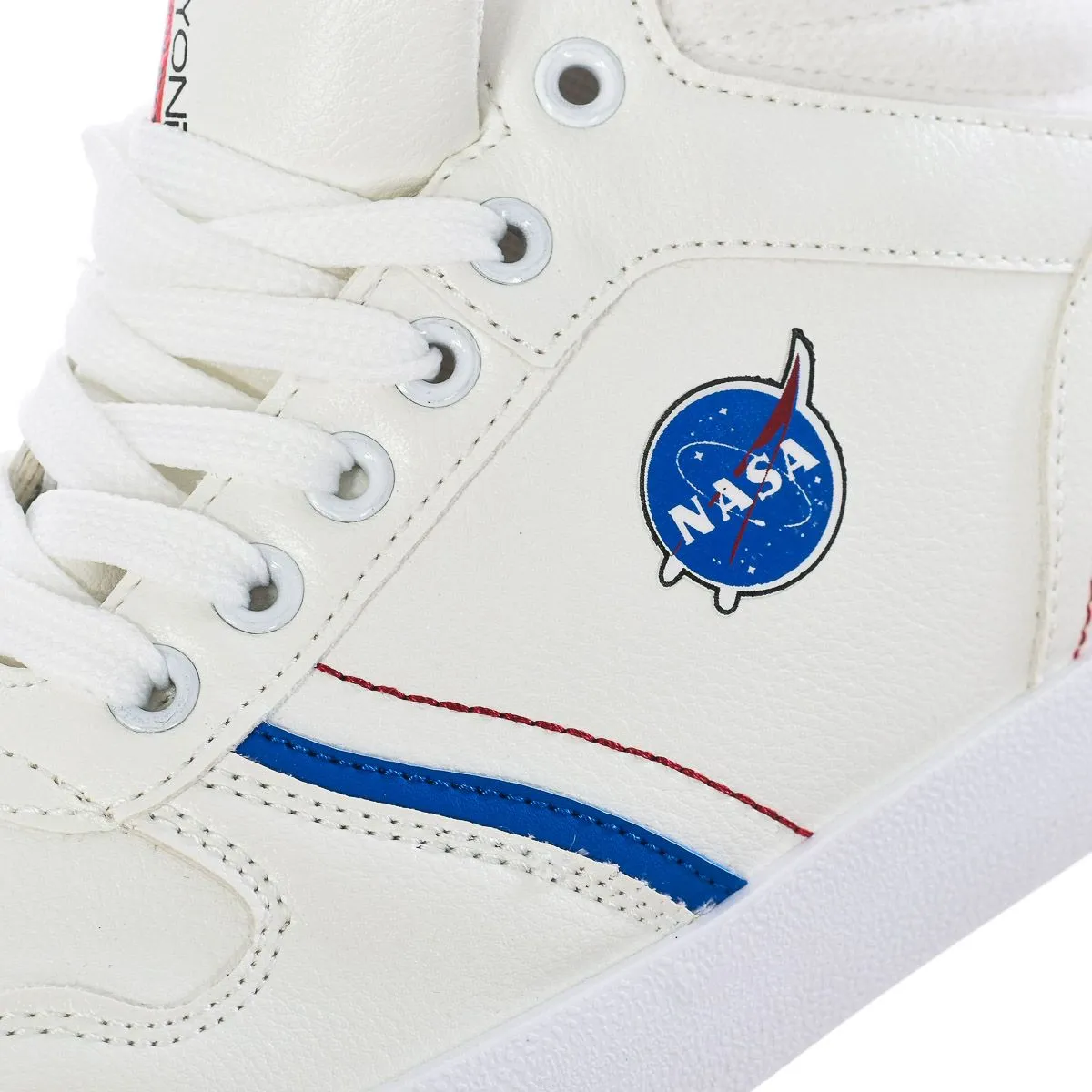 ZAPATILLAS DEPORTIVAS ESTILO ALTO DE CORDONES CSK6M MUJER NASA