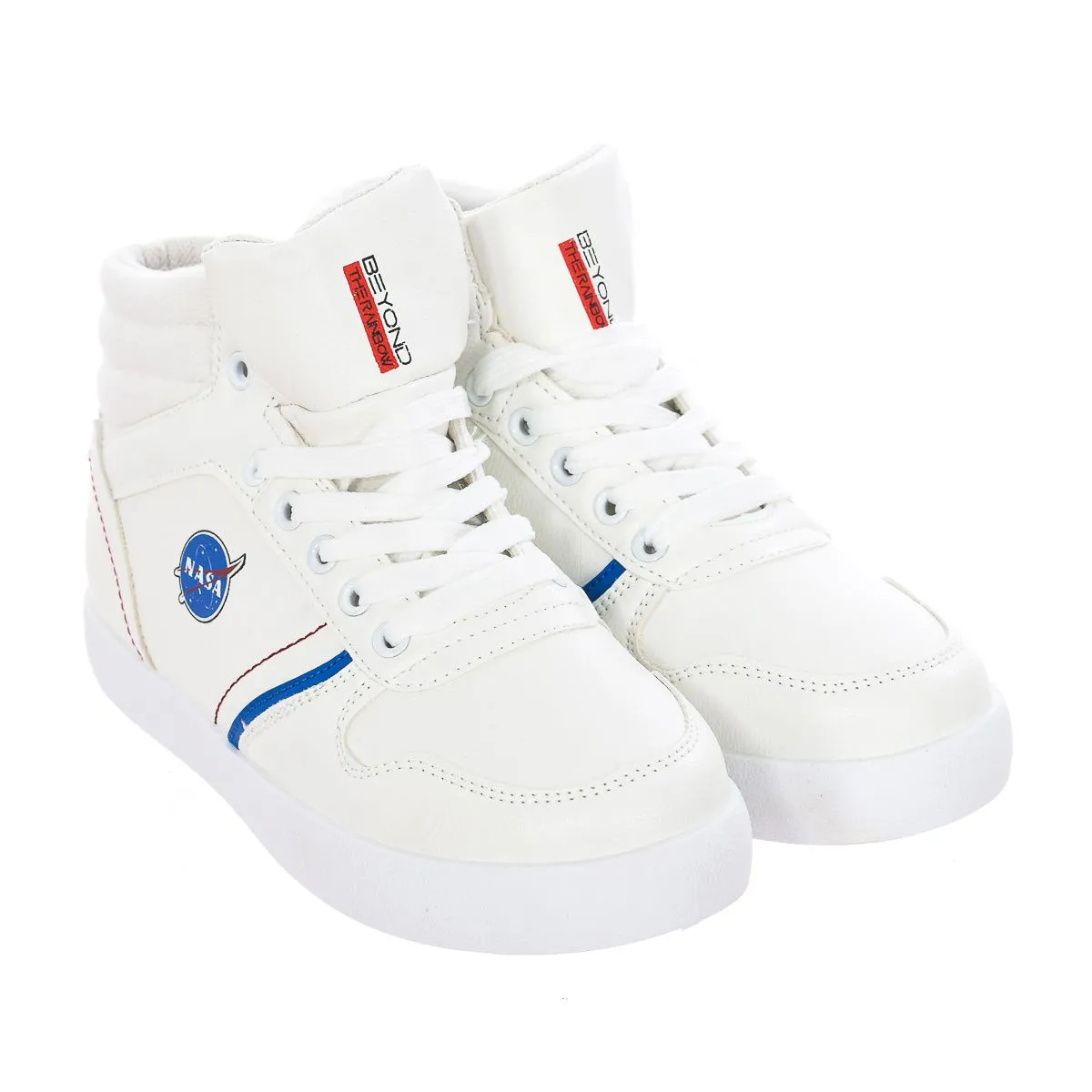 ZAPATILLAS DEPORTIVAS ESTILO ALTO DE CORDONES CSK6M MUJER NASA