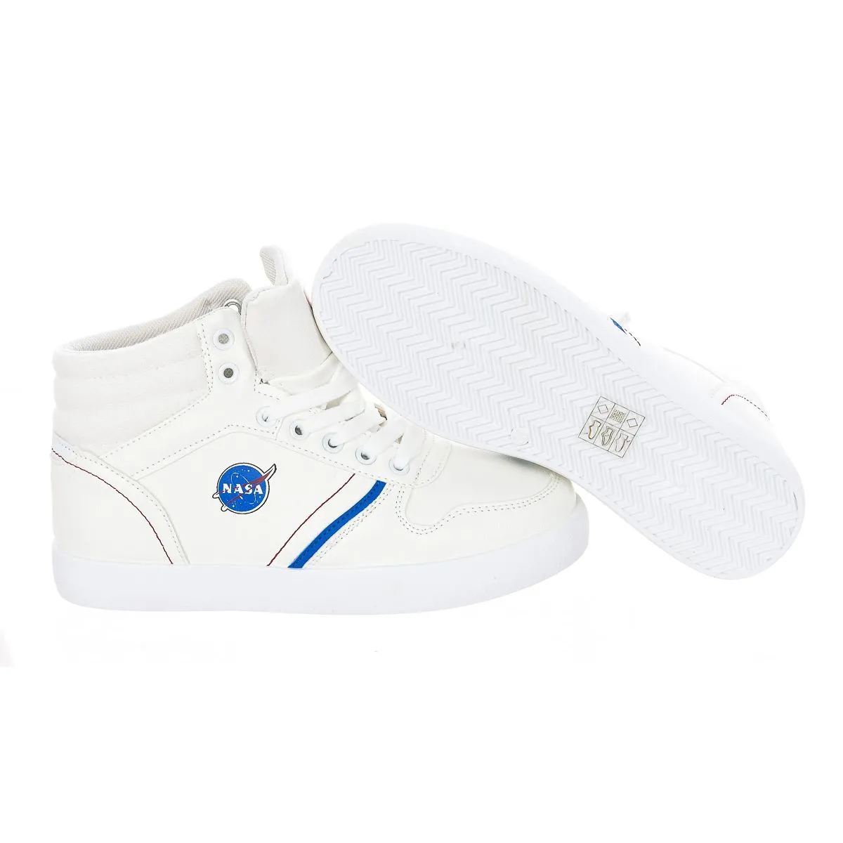 ZAPATILLAS DEPORTIVAS ESTILO ALTO DE CORDONES CSK6M MUJER NASA