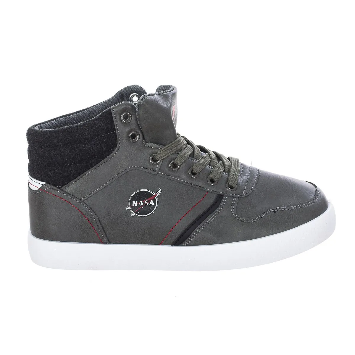 ZAPATILLAS DEPORTIVAS ESTILO ALTO DE CORDONES CSK8M MUJER NASA