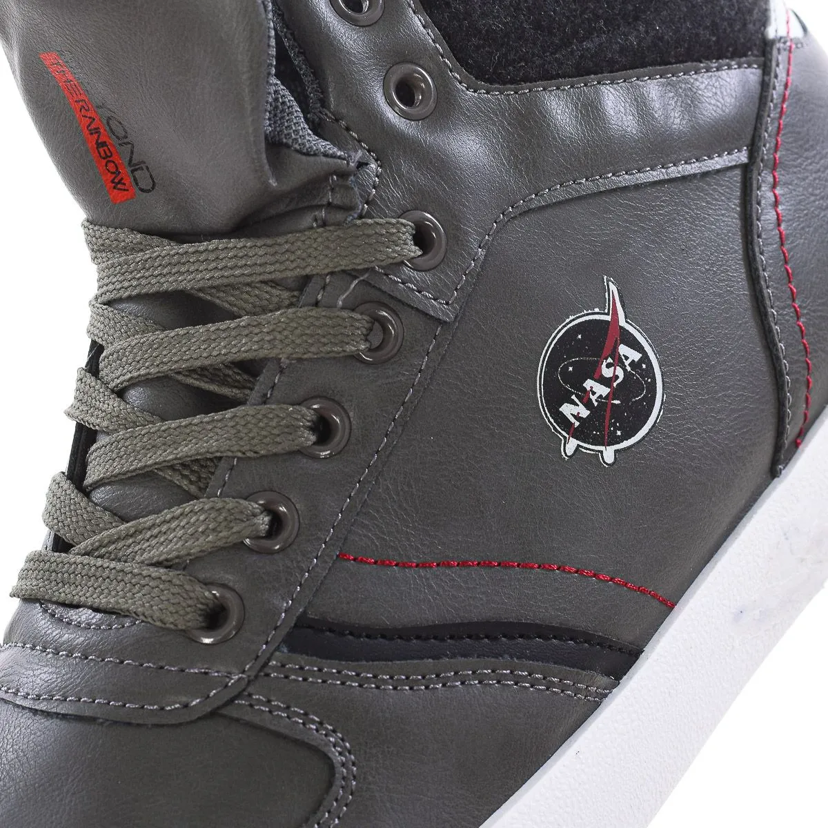 ZAPATILLAS DEPORTIVAS ESTILO ALTO DE CORDONES CSK8M MUJER NASA