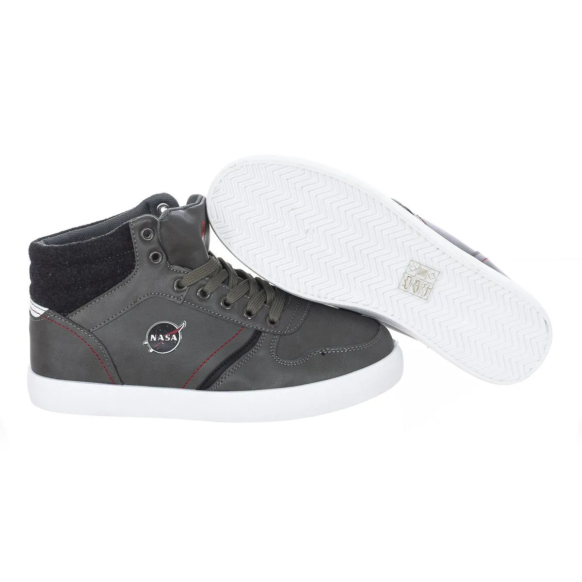 ZAPATILLAS DEPORTIVAS ESTILO ALTO DE CORDONES CSK8M MUJER NASA