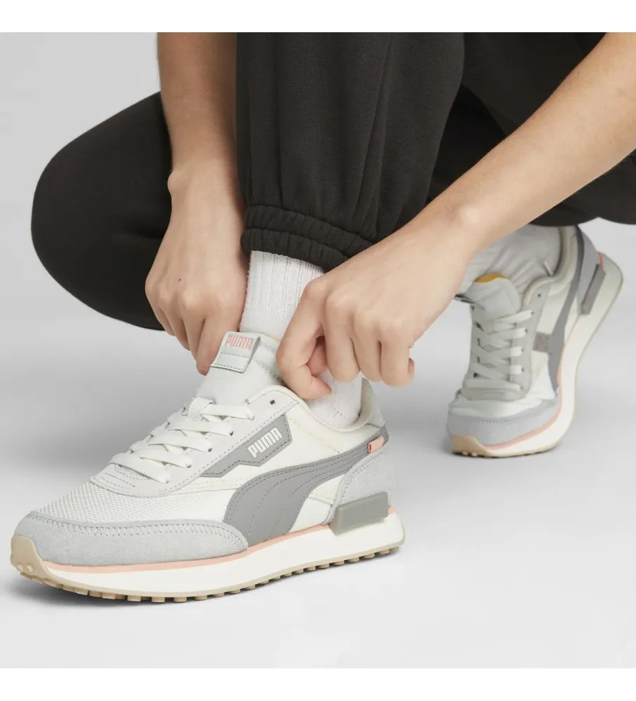 Zapatillas Future Rider Soft blanco, gris