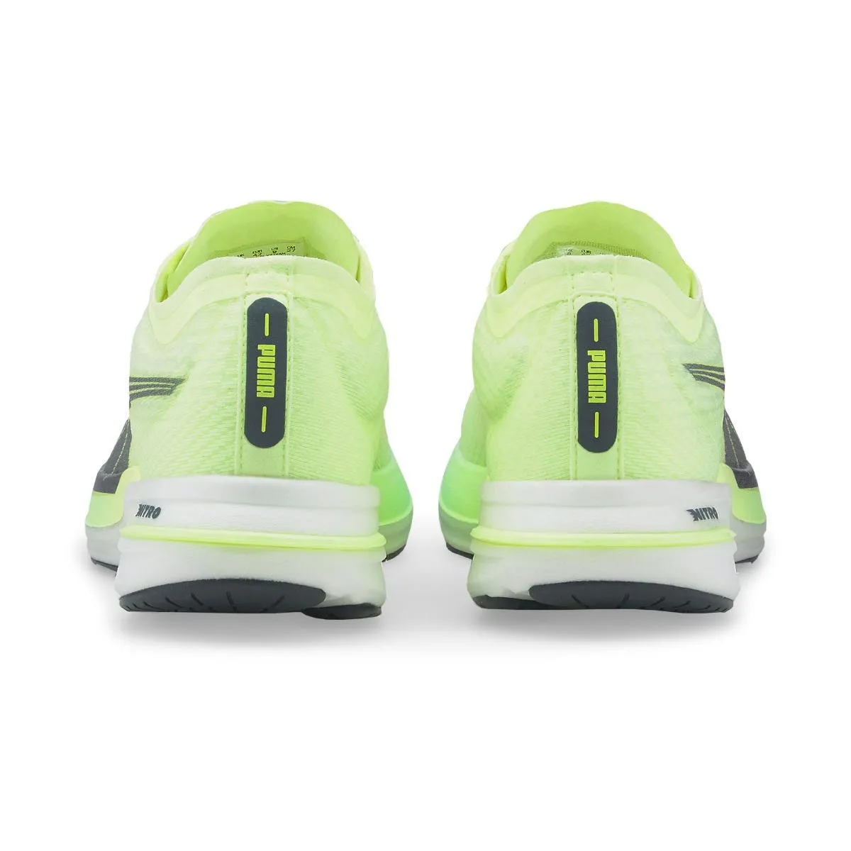 ZAPATILLAS RUNNING HOMBRE PUMA DEVIATE NITRO FIZZY LIGHTDARK SLATE AMARILLA