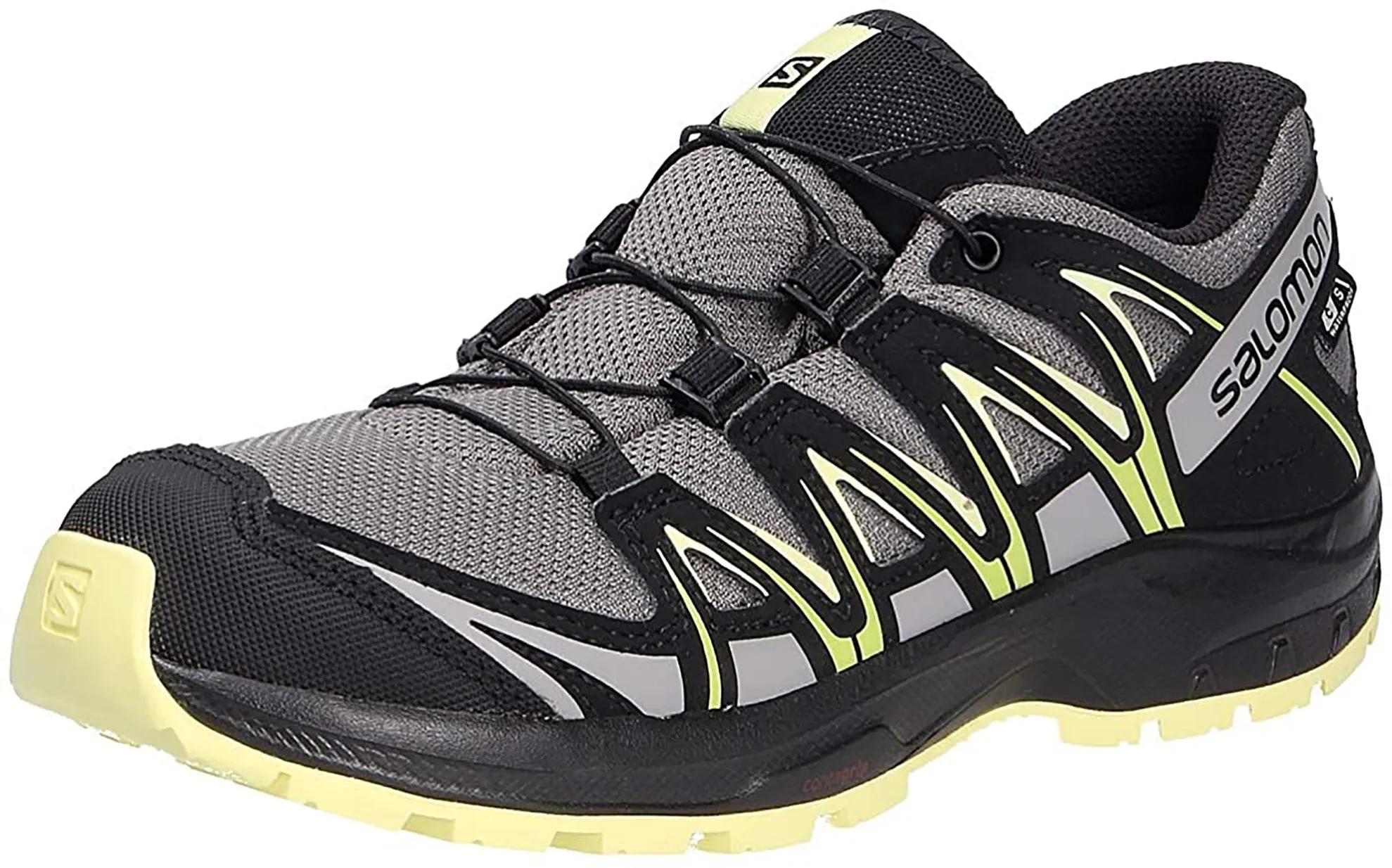 Zapatillas Salomon XA PRO 3D CSWP J Gris/Negro/Amarillo