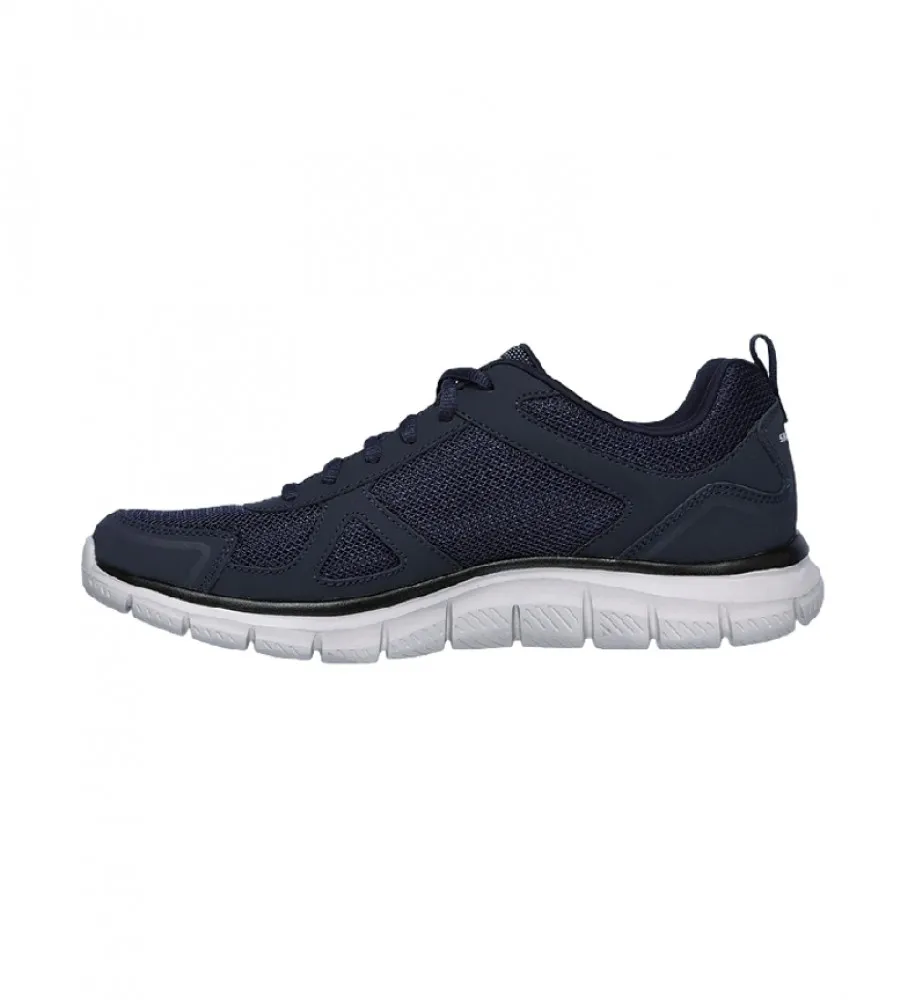 Zapatillas Track marino con Memory Foam