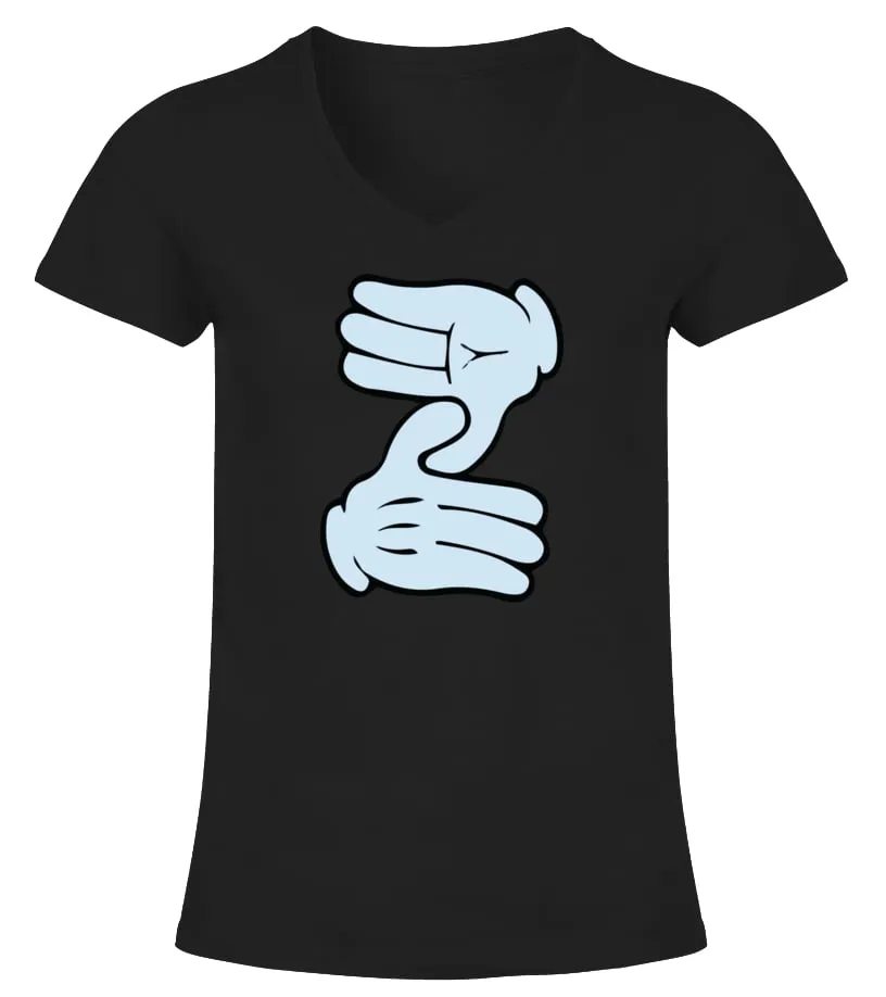 Zeds Dead Merch Camiseta cuello pico Mujer