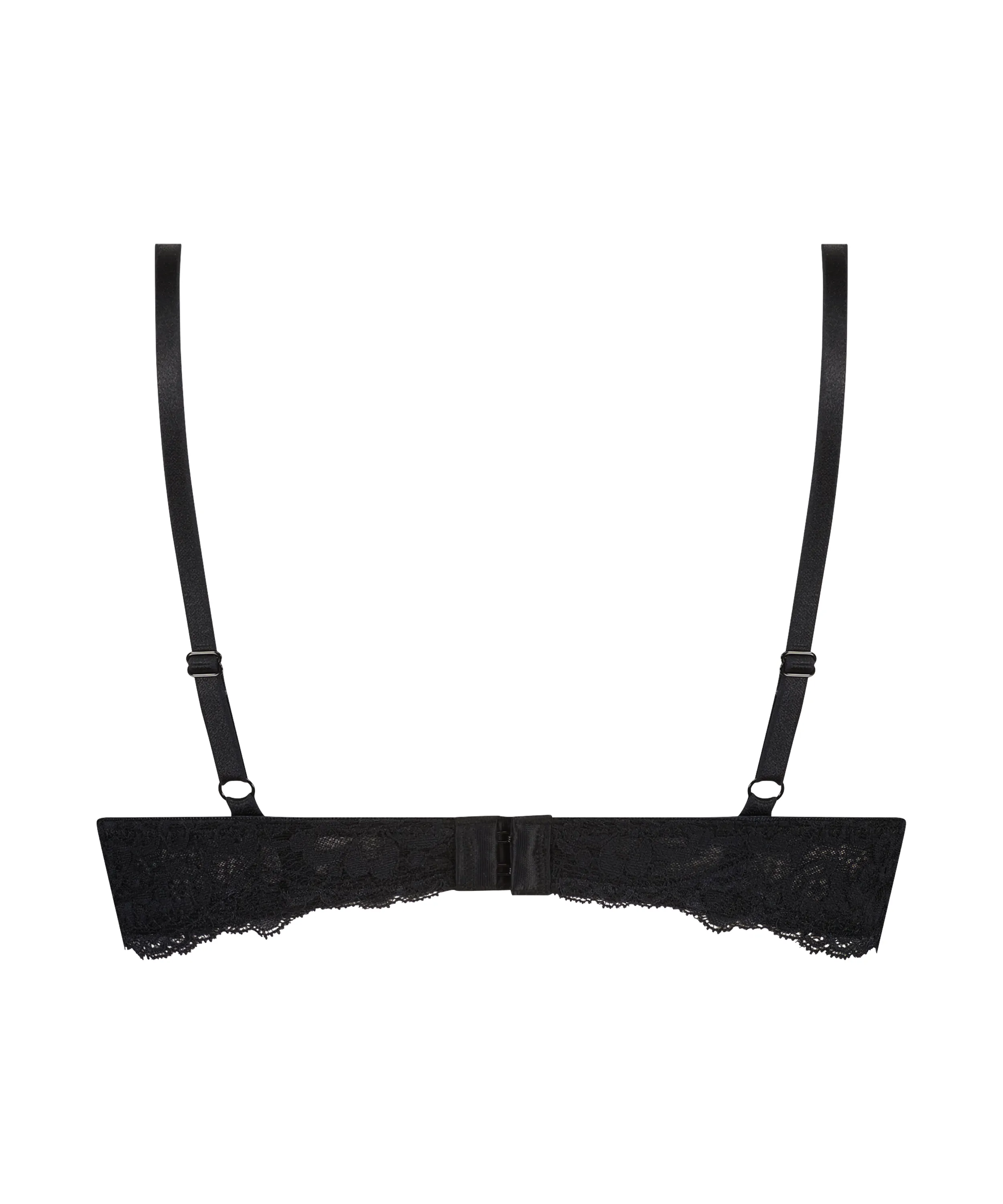 ﻿SUJETADOR CON AROS PREFORMADO MARINE  NEGRO